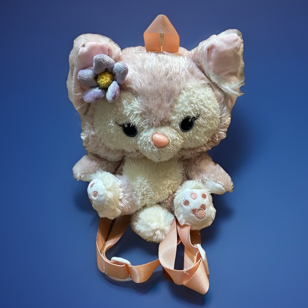 Disney LinaBell Plush backpack Stuffed Cartoon Plushie Shoulder Bag Anime HOLES